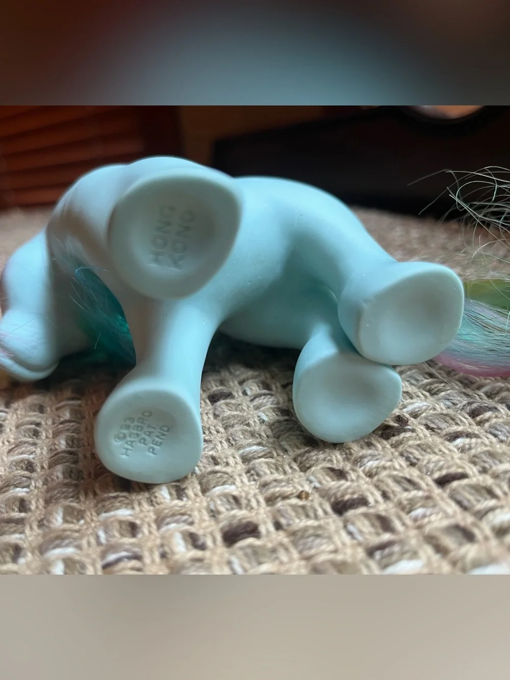 Vintage My Little Pony So Soft Best Wishes Glory Birthflower Sunlight Rainbow